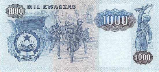 1000 Kwanzas 1987